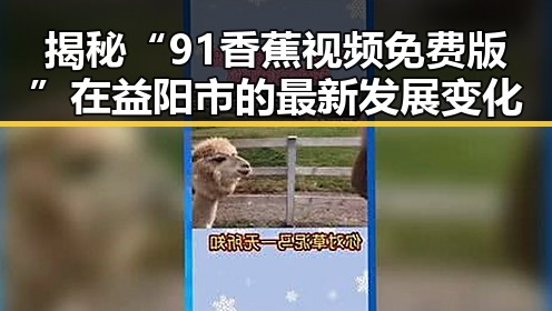 揭秘“91香蕉视频免费版”在益阳市的最新发展变化