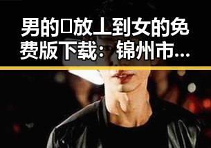 男的🈚放丄到女的免费版下载：锦州市最新资源指南