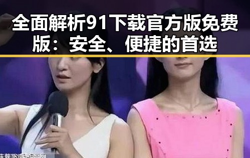全面解析91下载官方版免费版：安全、便捷的首选