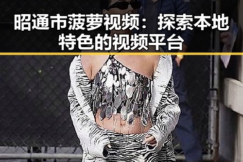 昭通市菠萝视频:探索本地特色的视频平台