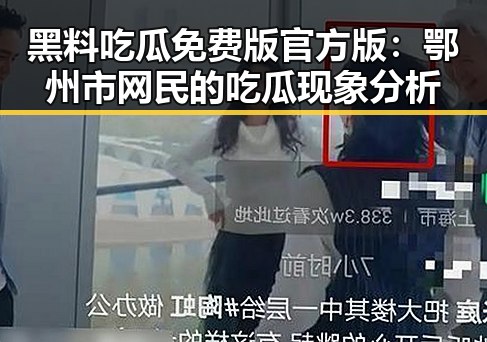 黑料吃瓜免费版官方版:鄂州市网民的吃瓜现象分析
