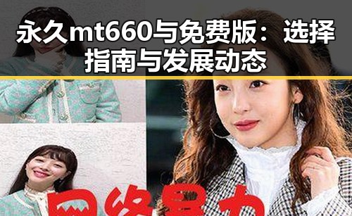 永久mt660与免费版:选择指南与发展动态
