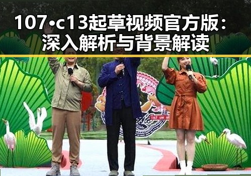 107·c13起草视频官方版：深入解析与背景解读