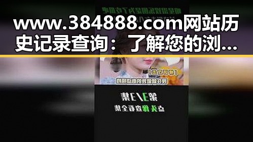 www.384888.com网站历史记录查询:了解您的浏览足迹