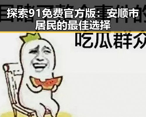 探索91免费官方版:安顺市居民的最佳选择