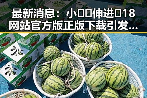 最新消息：小🐔🐔伸进🈲18网站官方版正版下载引发关注