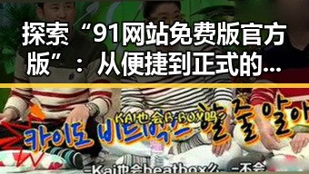 探索“91网站免费版官方版”:从便捷到正式的转变之路