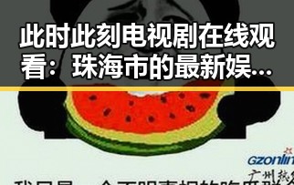 此时此刻电视剧在线观看：珠海市的最新娱乐动态分析