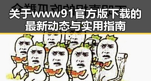 关于www91官方版下载的最新动态与实用指南