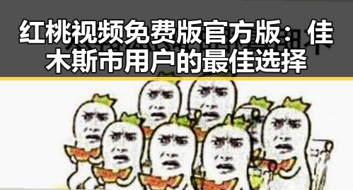 红桃视频免费版官方版：佳木斯市用户的最佳选择