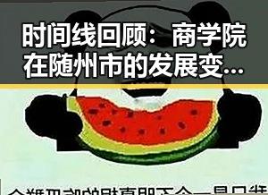 时间线回顾：商学院在随州市的发展变迁与人物故事