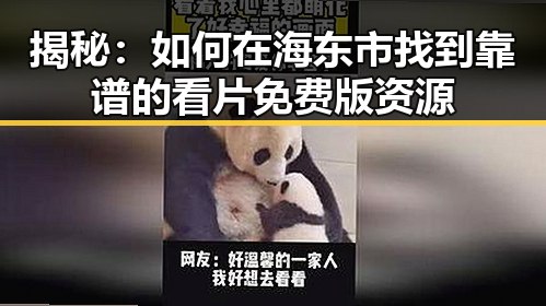 揭秘：如何在海东市找到靠谱的看片免费版资源