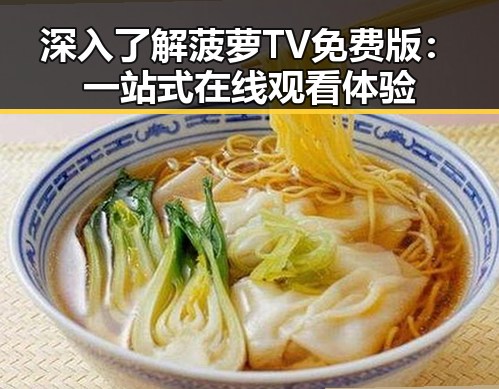 深入了解菠萝TV免费版：一站式在线观看体验