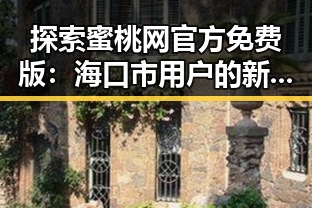 探索蜜桃网官方免费版：海口市用户的新选择
