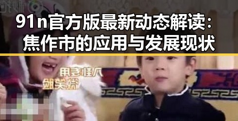 91n官方版最新动态解读：焦作市的应用与发展现状