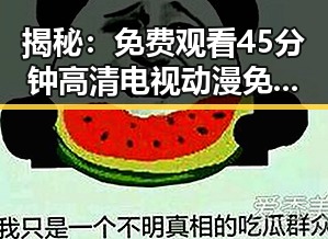 揭秘：免费观看45分钟高清电视动漫免费版的最新潮流