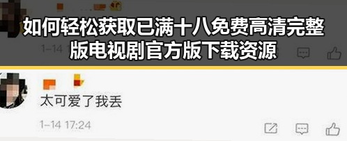 如何轻松获取已满十八免费高清完整版电视剧官方版下载资源