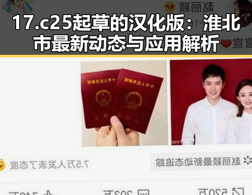 17.c25起草的汉化版:淮北市最新动态与应用解析