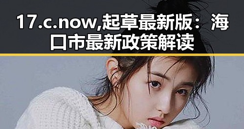 17.c.now,起草最新版：海口市最新政策解读
