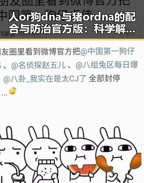 人or狗dna与猪ordna的配合与防治官方版:科学解析与应用前景