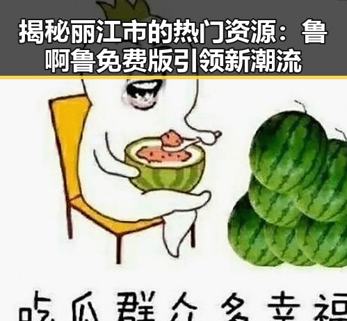 揭秘丽江市的热门资源:鲁啊鲁免费版引领新潮流