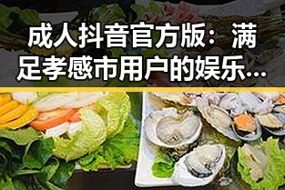 成人抖音官方版:满足孝感市用户的娱乐新体验