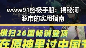 www91终极手册:揭秘河源市的实用指南