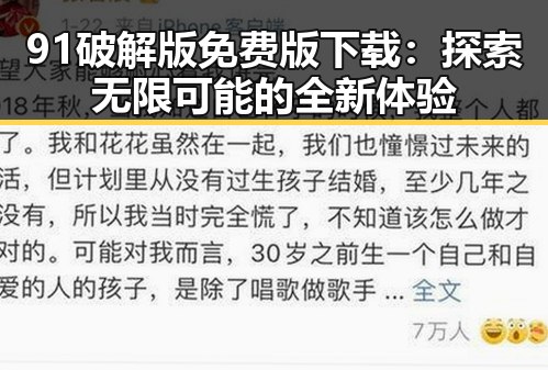91破解版免费版下载:探索无限可能的全新体验